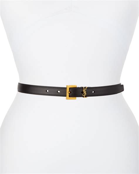 Yves Saint Laurent Leather belt 